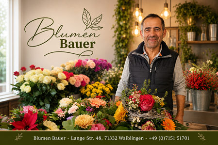 Blumen Bauer